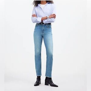 Madewell '90s Straight Crop Jeans • size 30 • NWOT